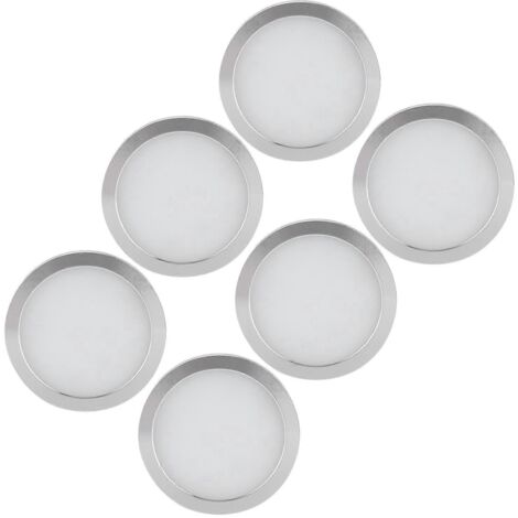 6 spots LED intérieurs 12V avec télécommande pour camping-car, caravane, fourgon T4 T5 - Éclairage d’ambiance pour véhicule récréatif