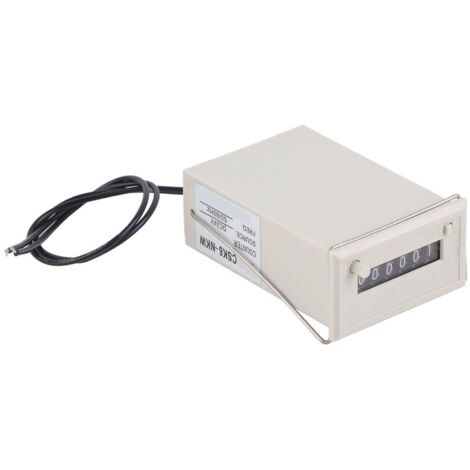 6-stelliger digitaler elektromagnetischer Zähler CSK6-NKW, 24V DC, Impulszähler (03)