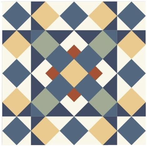 SUD TRADING 6 Stickers carreaux ciment