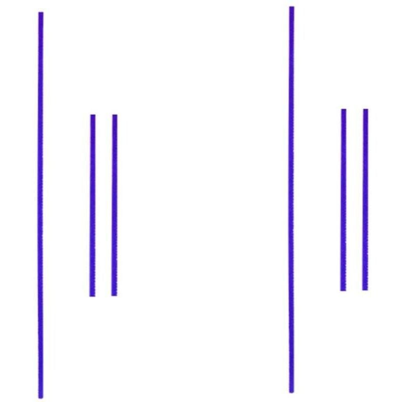 Image of 6 Stück Aufkleber für elektrische Bodenbürsten-Staubsauger V7V8V10V11 Zubehör Plüschstreifen