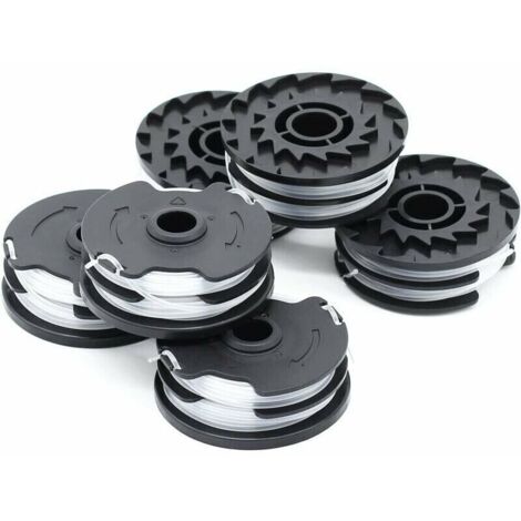 6 Stück Fadenspule passend für Parkside LIDL Akku-Elektro-Rasentrimmer PRT 550 A1,PRT 550 A2,PRT 550 A3,PRT 550 A5,PRT 550 B6,PRTA 20-Li B2,PRTA 20-Li C3