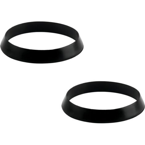 6 Stück Gummischeiben mit O-Ring, flache Gummidichtungen für Rohre und Abwasserbecken, Außendurchmesser 60 mm, Innendurchmesser 51 mm