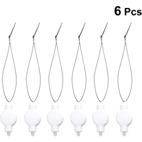 6 Stück LED-Laternenlichter, warmweiße LED für Party, Lampion, Festival, Luftballons, Hochzeit, Geburtstag, Weihnachten, einfache Dekoration