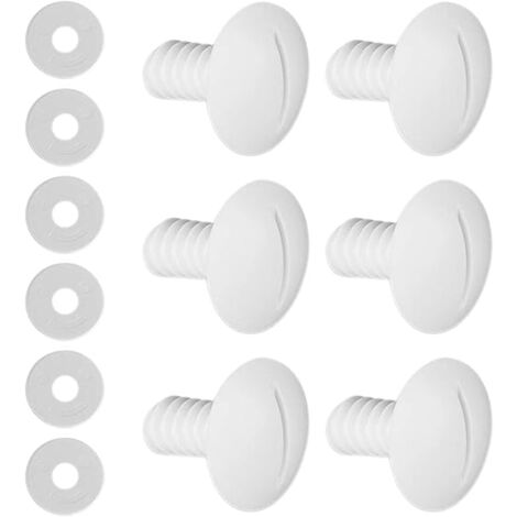 NAXUNNN 6 Stück Radschrauben mit Unterlegscheiben, Teile-Nr. C55 C-55 für Polaris 180 280 Poolreiniger-Teile