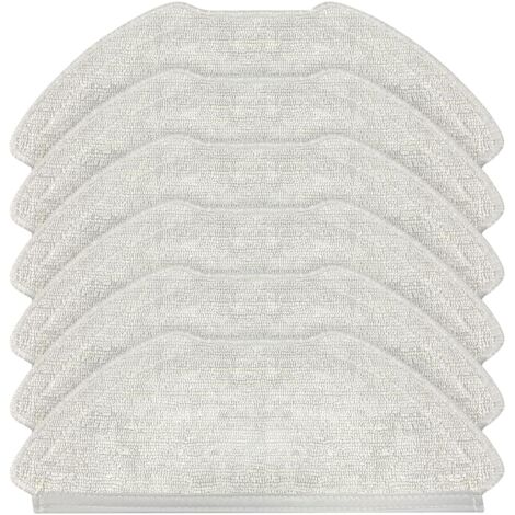 6 Stück Wischtuch Pads Für AIRROBO T20/T20+/ T25+/ T30+/ T25+C/GT21 Saugroboter Zubehör, Staubsauger Roboterstaubsauger Ersatzteile