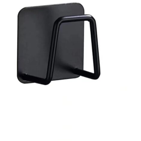 6 supports éponge évier cuisine adhésif puissant acier inoxydable 304 accessoires cuisine, noir