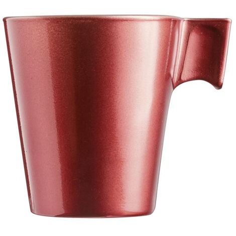 6 Tasse à Expresso 8 Cl Rouge Astral - Flashy - Luminarc