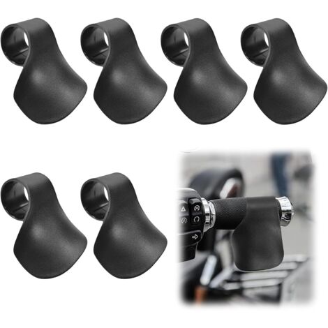 6-teiliger Gasgriff-Assistent für Motorrad-Tempomat, Gasgriffhilfe für Motorrad, Geschwindigkeitsassistent für Motorrad, Handballenauflage, Gasgriff, Gasklemme, Booster-Clip