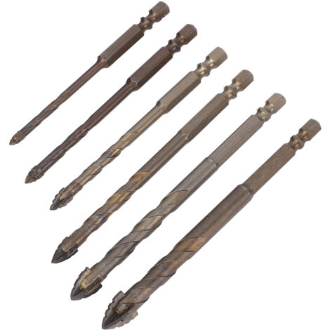 6-teiliges Exzenterbohrer-Set