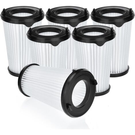 6-teiliges Filterset für die Staubsauger CX7-2, CX7-2-45an, CX7-2-i360, CX7-2-s360, Ergorapido und QX8 Animal – Ersatzteile und Zubehör