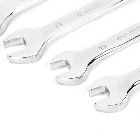 6-teiliges flexibles Mehrzweck-Ratschenschlüssel-Reparaturset 8-17 mm [Schraubenschlüssel] [Flexibler Kopf]