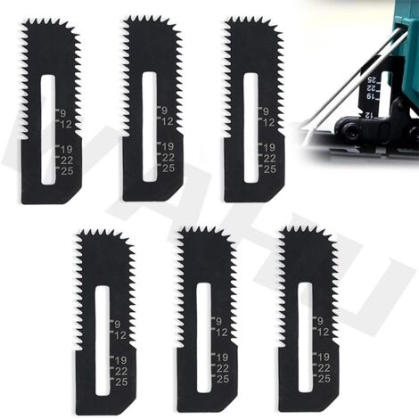 6-teiliges Gipskartonsägeblatt-Set, ideal zum Schneiden und Reparieren von Gipskartonplatten. Scharfe und langlebige Hartmetall-Sägeblätter. – 20 Sets