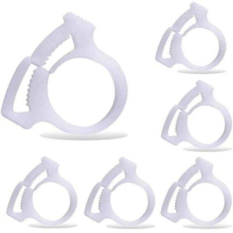 6-teiliges Set B15-Schlauchschellen für Poolreiniger, passend für Polaris 180, 280, 360, 380 und 480 Poolreiniger
