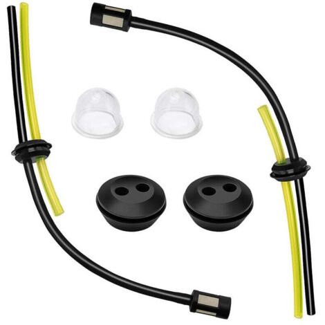 6-teiliges Set Kraftstoffschlauch-Ersatzteile und Kraftstofffilter für Freischneider, Rasenmäher, Heckenschere und Kantenschneider