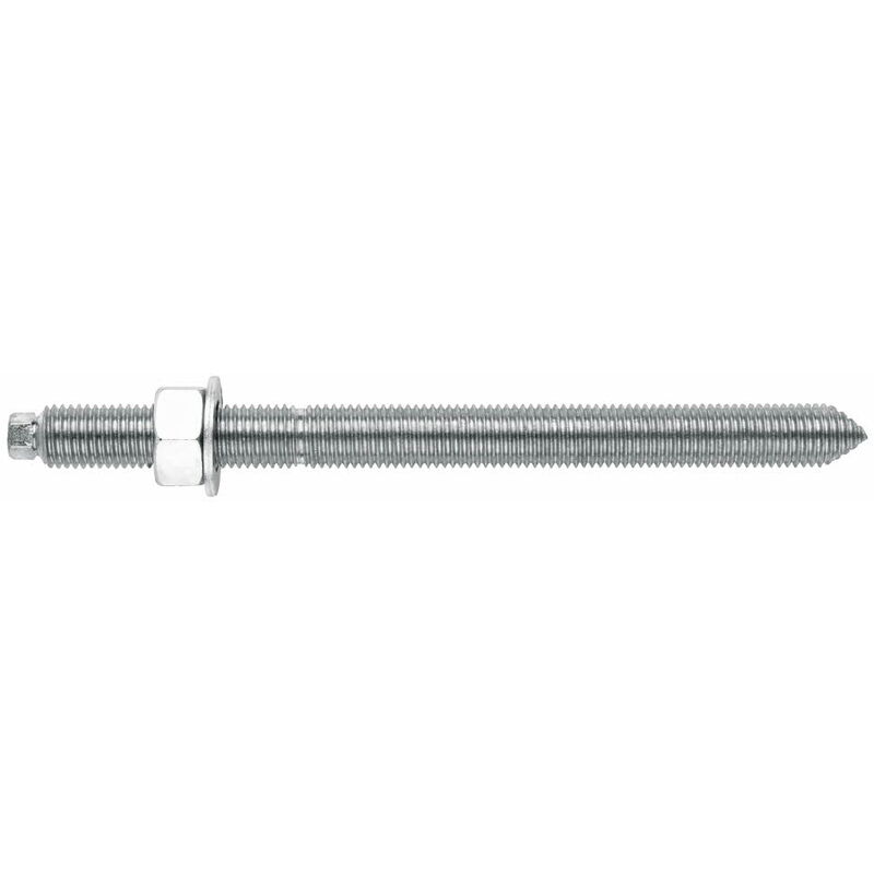 Tige filetée pour scellement chimique avec rondelle et écrou - Inox A2 M10 x 130 - Boite de 10