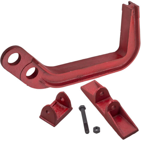6 Ton Auto Body Frame Jumbo Deep Fast Hook Up Hakenklemme Pulling Puller Set