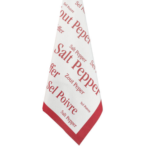 6 Torchon - Sel & Poivre Rouge - Winkler