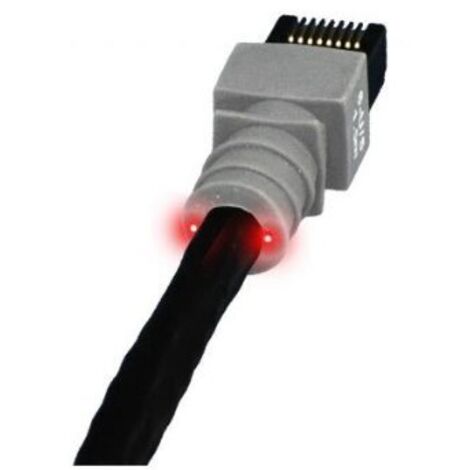 6-U/7 PatchSee câble RJ45 catégorie 6 U/UTP (2.1 mètres) - Cordon ethernet blindé avec système de repérage lumineux