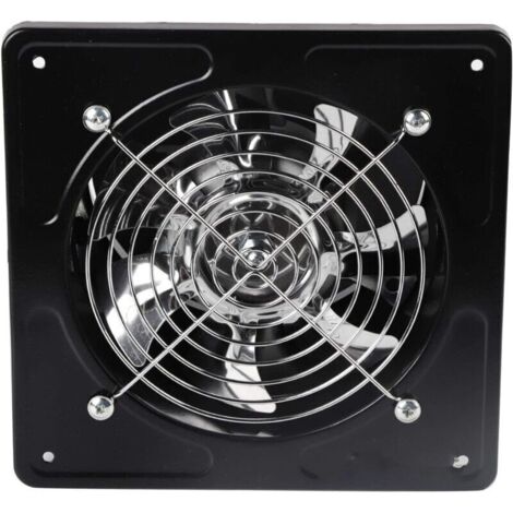 6" Ventilateur Extracteur D'air Diamètre du Trou de Perçage 150mm Extracteur D'air 40W Ventilateur D'extraction Mural Pour Cuisine Salle de Bain