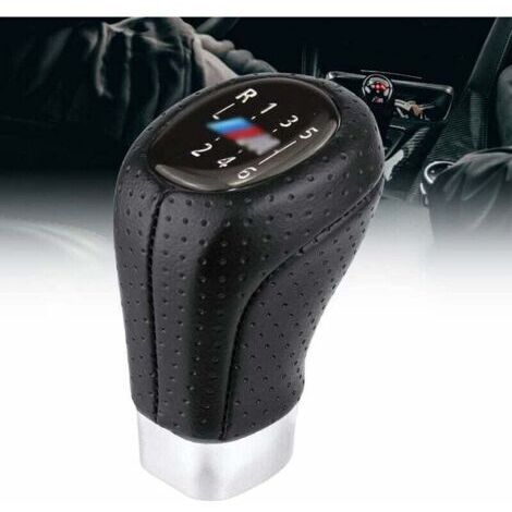 6 Vitesses Pommeau de Levier de Vitesse pour BMW E34 E36 E38 E39 E46 E53 E60 E61 E63 E64 E83 E90 E91 E92 E93 Levier de Vitesses Handball Levier de Vitesses Handball