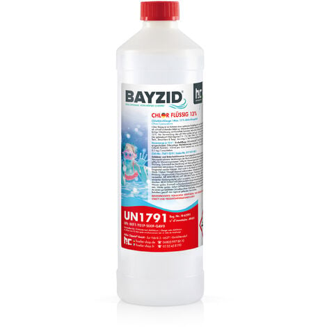 6 x 1 kg Bayzid Chlore choc liquide 48°