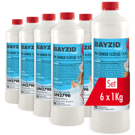 24 x 1 kg Bayzid pH moins liquide 14,9%