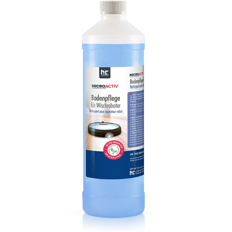 1 x 1 Litre Microactiv® Nettoyant sol pour robots laveurs