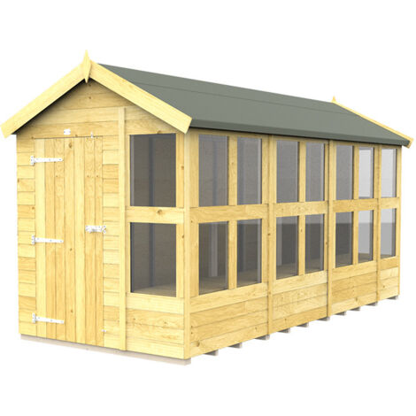 6 x 14  Apex Potting Shed