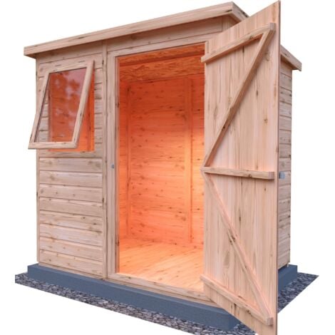 6 x 4 pent shed - pent0604dsl-1aa