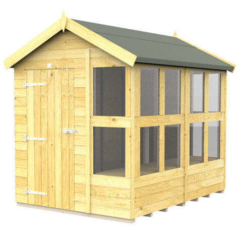 6 x 8  Apex Potting Shed