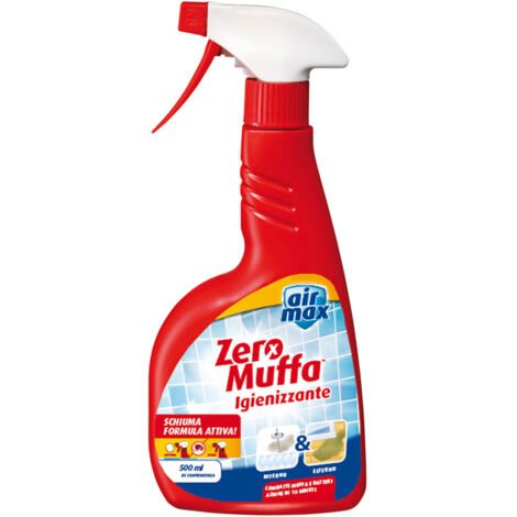 6 x ANTIMUFFA AIRMAX ZERO IGIENIZZANTE 500 ML ROSSO