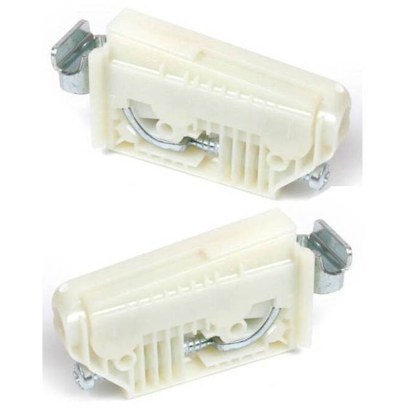 6 cintres réglables bl blanc droite/gauche (pcs.2)