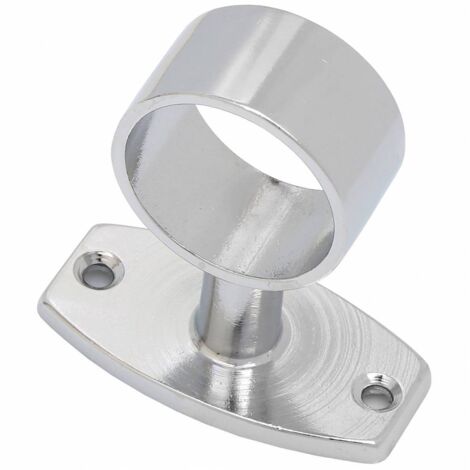 6 x BL PASSANTE TUBO CORRIMANO OTTONE CROM D 30MM