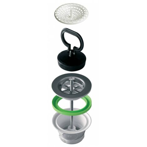 6 x BL PILETTA P/LAVELLO INOX 1.1/2D.70