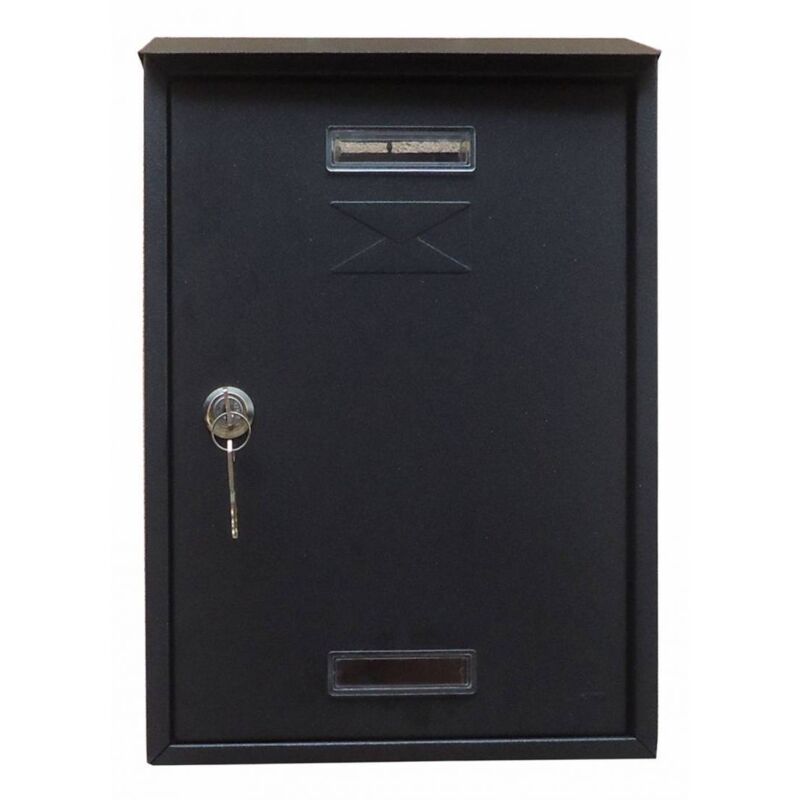 6 x boîte aux lettres 220x330x70 mm anthracite