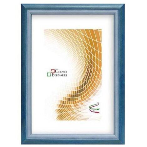 6 x CORNICE P/QUADRI STILE BLU 35X50 CM