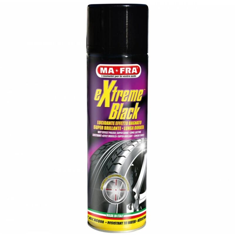 6 x mafra spray extreme black ml.500