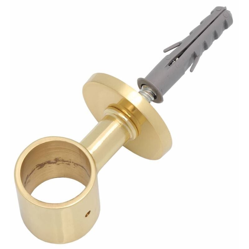 6 x boucle de main courante en laiton d.30mm soufflet poli