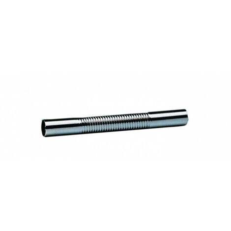 6 x PL CANOTTO FLESSIBILE OTTONE CROMATO D 30X250 MM