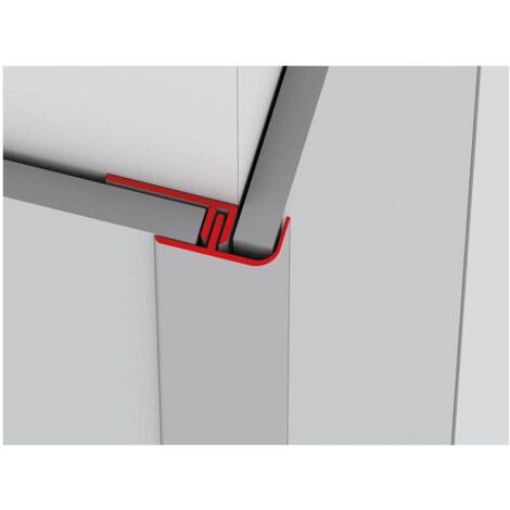 6 x PROFILO ANGOLO ESTERNO A200  300 CM BIANCO