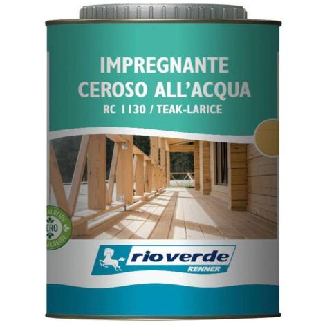 6 x RIOVERDE RC 1130 IMPREGNANTE CEROSO 0,750 L TEAK