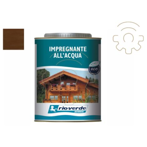 6 x RIOVERDE RM 1210 IMPREGNANTE 0,750 L NOCE CHIARO