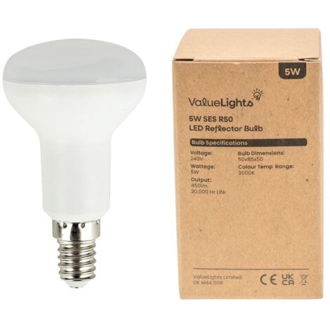6 x R50 Sportlights 40W SES E14 REFLECTOR SPOT LIGHT Bulbs Small Edison Screw