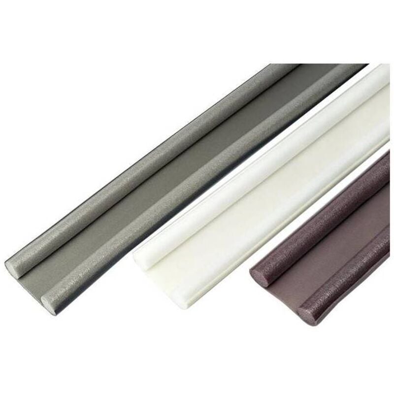 6 x seuil de porte double cm.95 blanc