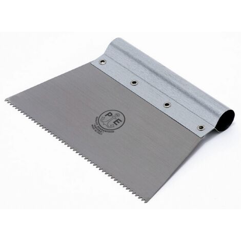 6 x SPATOLA DENTATA 542 DENTE PICCOLO 200 MM