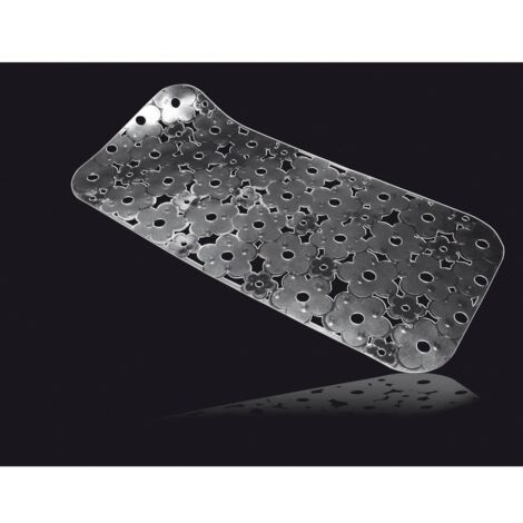 6 x TAPPETO VASCA MARGHERITA 72X36 CM CRYSTAL
