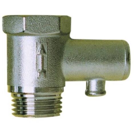 6 x VALVOLA DI SICUREZZA P/SCALDABAGNO 1/2 