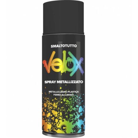 6 x VELOX SPRAY METALLIZZATO BLEU B164