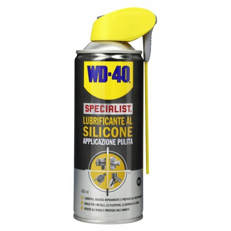 Wd-40 - 6 x wd40 lubrifiant silicone 39389 ml.400 dp