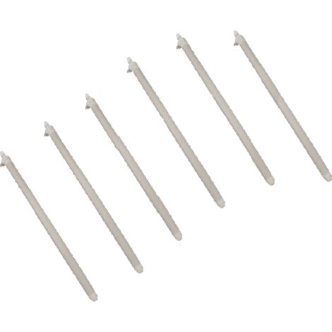 6 x Windbreak Tension Rods - Adjustable Straighten Stretch Bar